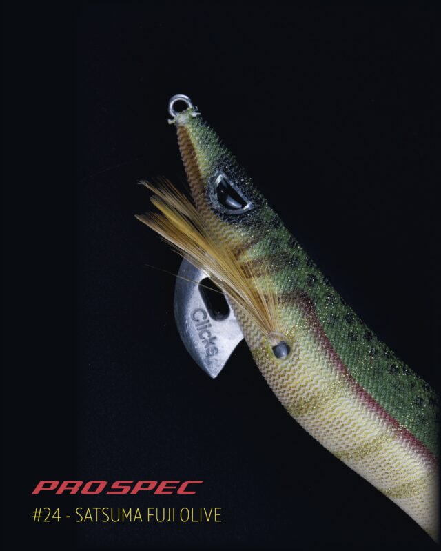.
【 PROSPEC 】
プロパーカラー紹介
.
24 - 薩摩富士オリーブ
（下地:ゴールドホロ）
.
釣具において大切なのは、
ずっと定番として存在し続けること。
存在していることの意味を再度確認していただきたく、
プロスペックのプロパーカラーを改めて紹介しております。
改めてカラーと向き合うと新しい発見があるかもしれません。
ぜひ、今一度プロパーカラーをよろしくお願い致します。
.
.
.
（こちらのアカウントは情報発信専用のアカウントのため、コメントやDMへの返信は基本的に行っておりません。ご理解のほどよろしくお願い致します。）
.
.
.
CRONO代表個人アカウント→@crono.kanji_kohama 
CRONOデザイン担当個人アカウント→@renson428
.

#crono #クロノ #エギング #プロスペック　